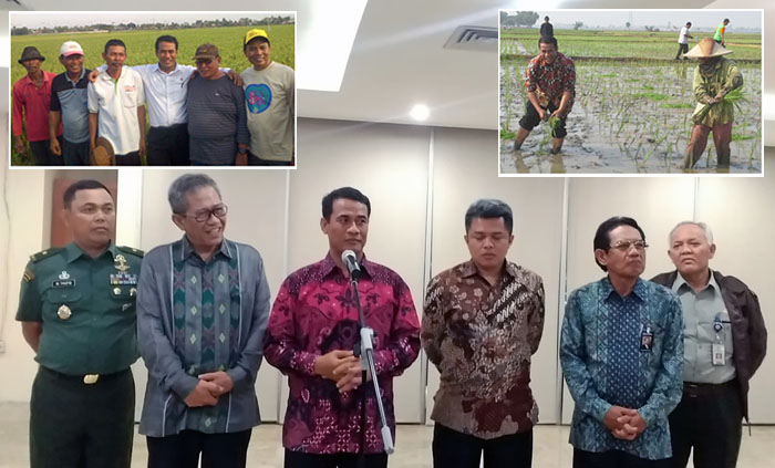 Kementan - Bulog - KPPU - TNI AD Bentuk Tim Khusus Selamatkan Harga Gabah 